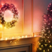 Новогодняя гирлянда Twinkly Candies Candles 200 LED с Wi-Fi и Bluetooth (прозрачный провод)