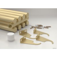 Стальной трубчатый радиатор Сунержа Эстет-11 EU50 500х945 21 секция (матовая шампань)