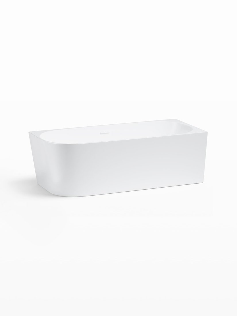 Ванна Wellsee Excellence Pro 140x70 28760902R (пристенная ванна (правая) белый глянец, экран, ножки, сифон-автомат глянцевый белый)