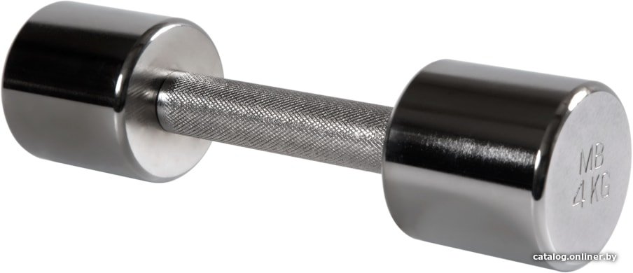 Гантель MB Barbell Хромированная 4 кг