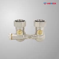 Узел нижнего подключения Varmega 3/4"EKх3/4"EK НР-ВР VM13801 (для однотрубных систем)