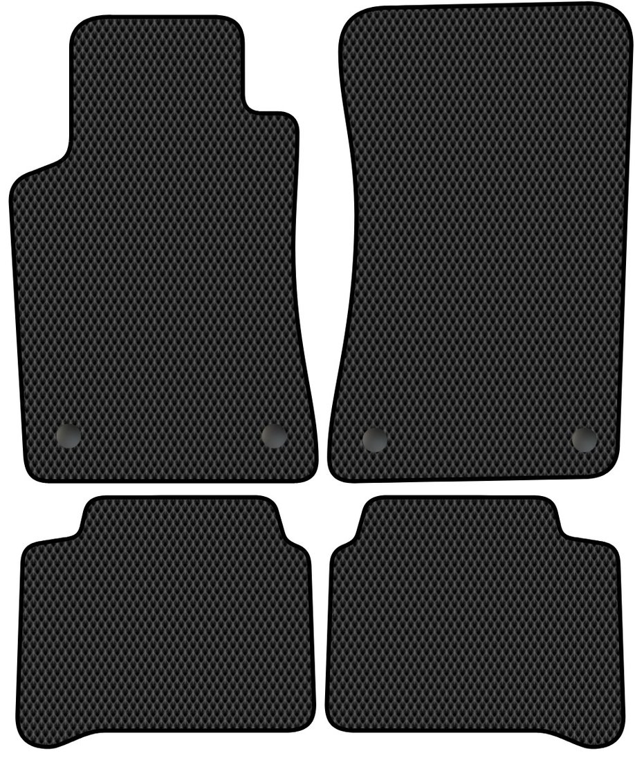 

Комплект ковриков для авто Alicosta Mercedes-Benz E-Class III (седан / W211) 2002 - 2009 (черный, ромб)
