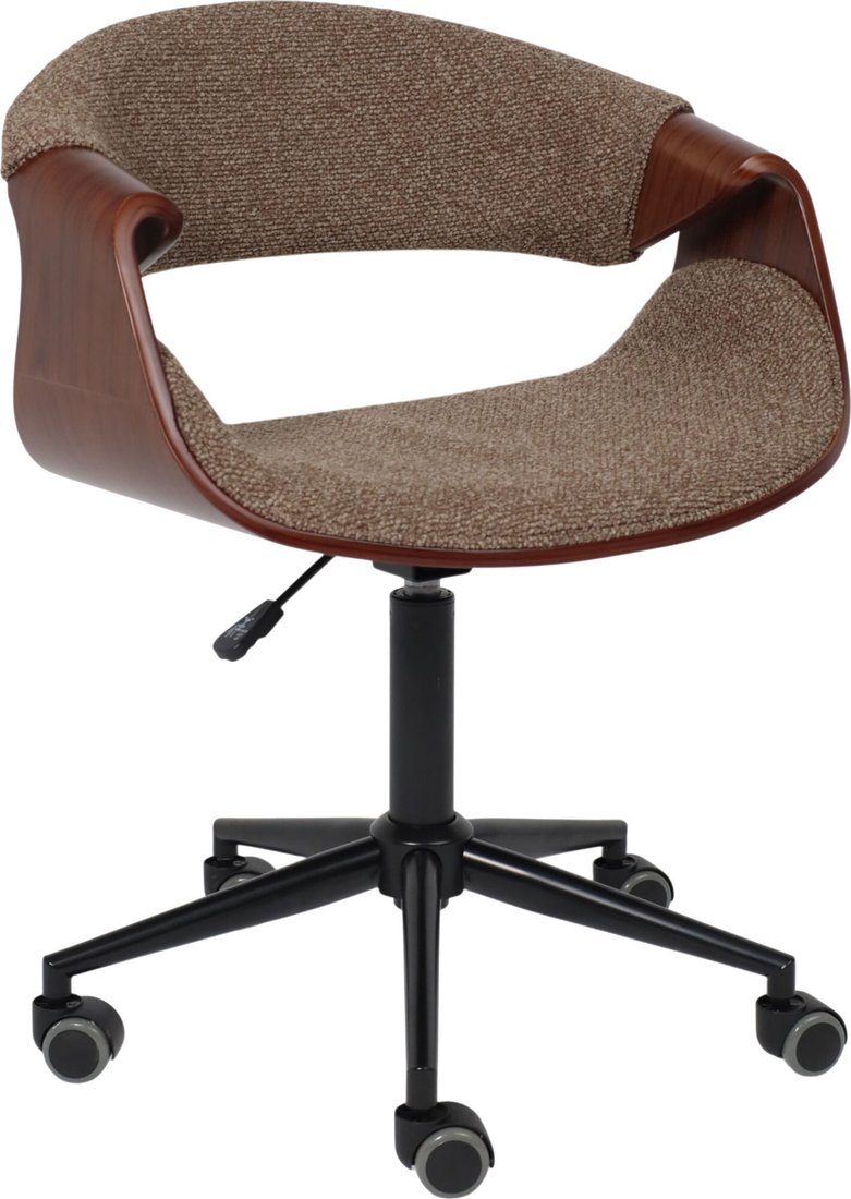 

Офисное кресло AksHome Angara (букле, коричневый Lisa 421/черный)