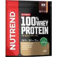 Протеин сывороточный (изолят) Nutrend 100% Whey Protein (1000г, шоколад/лесной орех)