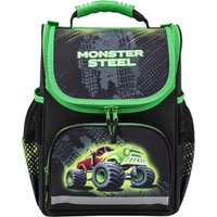 Школьный рюкзак Пифагор Basic. Monster steel 270686