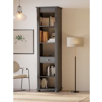 Книжный шкаф Диприз Susanna 1 ящ Д.30030.2 (сосна/серый RAL7016)