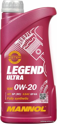 Mannol Legend Ultra 0W-20 1л