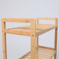 Этажерка AksHome Violet-4 (бамбук)