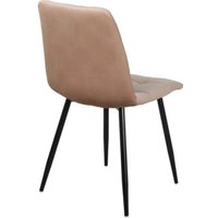 Стул СоюзРегионПоставка Чили СРП-052 (велюр, maserati 06 кофе с молоком/муар черный)