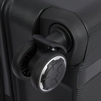 Чемодан-спиннер Francesco Molinary 341-AT309/3-19BLK (черный)