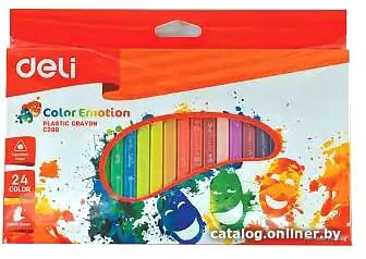 Восковые мелки Deli Color Emotion С20020 (24 цв)
