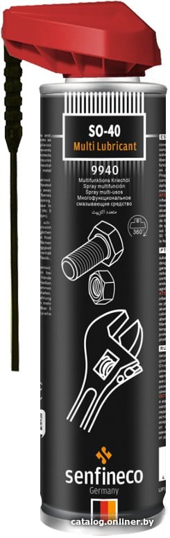 Senfineco Многофункциональная смазка SO40 Smart Sprayhead 400мл 9940
