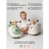 Каталка Amarobaby Enjoy AB24-7NJ/0407 (белый/зеленый)