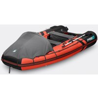 Моторно-гребная лодка Gladiator E350PRO BSM3953 (красно-черный)