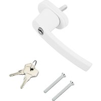 Ручка оконная УЗК SWH 37.1 02 WH008 9016 в Бресте