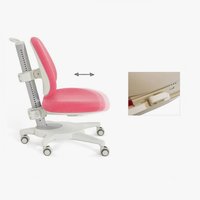 Компьютерное кресло ErgoSmart Gulliver с салатовым чехлом (серый)