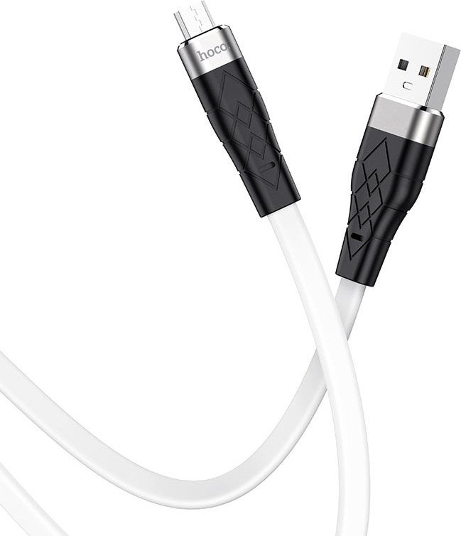 

Кабель Hoco X53 USB Type-A - microUSB (1 м, белый)