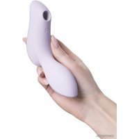 Вакуумный стимулятор клитора Satisfyer Curvy Trinity 2 4036502 (фиолетовый)