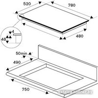 Варочная панель Bertazzoni P784IC1B2NEE