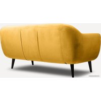 Диван Divan Роттердам-3 Velvet Yellow 85423 (желтый)