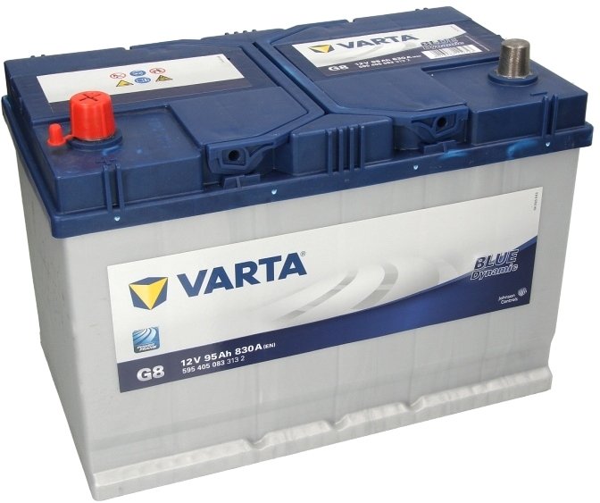 

Автомобильный аккумулятор Varta Blue Dynamic G8 595 405 083 (95 А/ч)