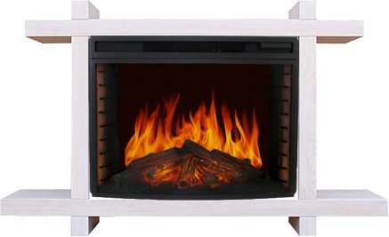 

Каминокомплект Smolcom Tokio R L33/FS33 с Dioramic 33 LED FX (бьянко белый)