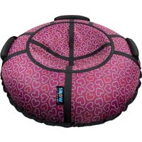 Тюбинг Hubster SnowDream Glamour S Романтика 120см во8962-3 (розовый)