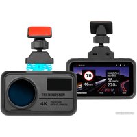 Видеорегистратор-GPS информатор (2в1) TrendVision TDR-725 Real 4K