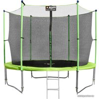 Батут Alpin Inside 3.12 м с защитной сеткой и лестницей