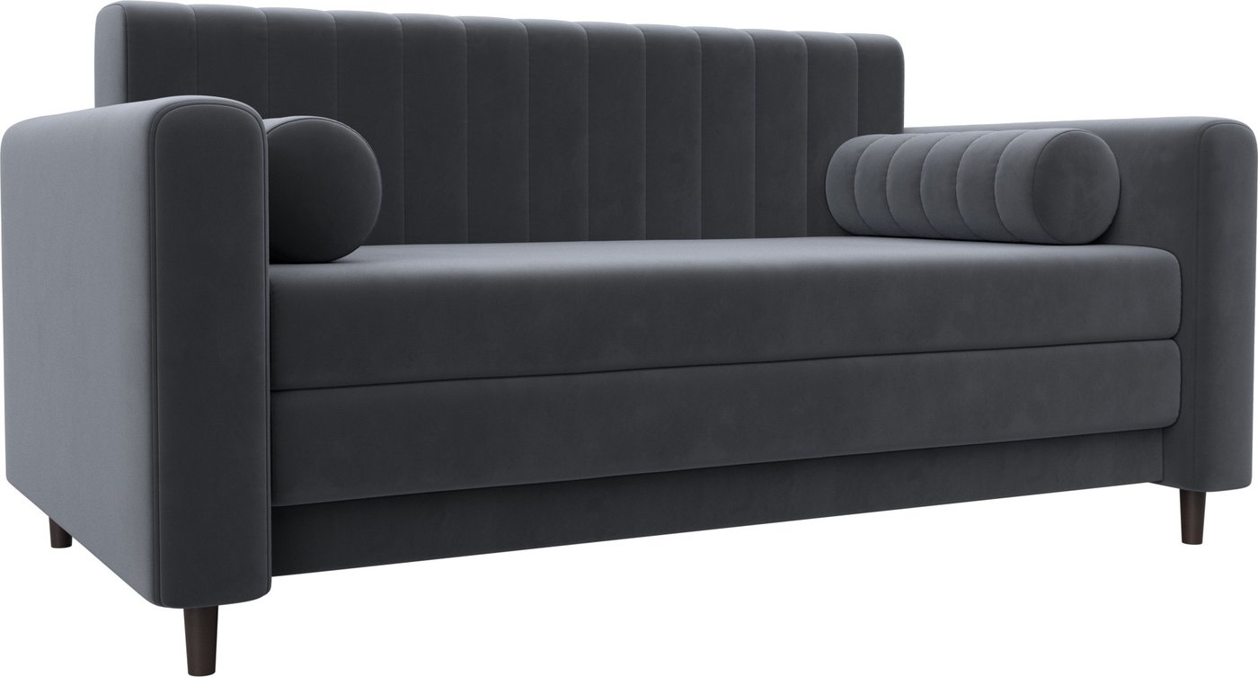 

Диван Лига диванов Лига-070 129746 (велюр Seven 17 серый)