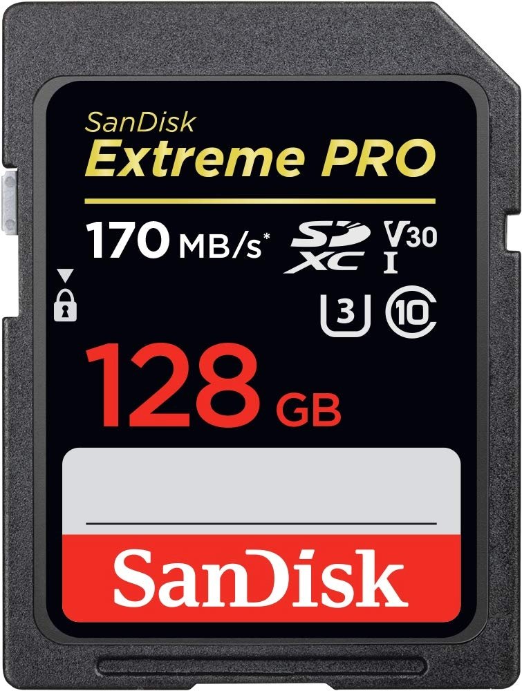 

Карта памяти SanDisk Extreme PRO SDXC SDSDXXY-128G-GN4IN 128GB