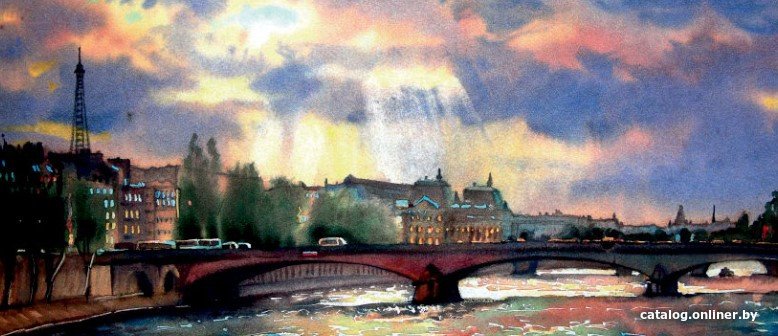 Картина Stamprint Париж 3 АT022 (65x150)