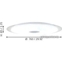 Светильник-тарелка Eglo Moratica-A 98223