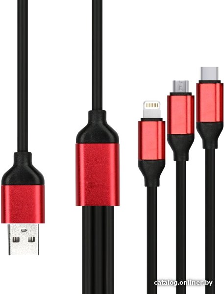 Кабель SmartBuy iK-312QBOMB (черный)