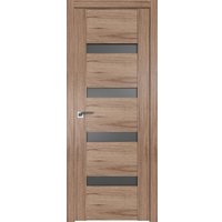 Межкомнатная дверь ProfilDoors 2.81XN L 40x200 (салинас светлый, стекло графит)