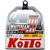 Галогенная лампа Koito H27/1 WhiteBeam III 2шт