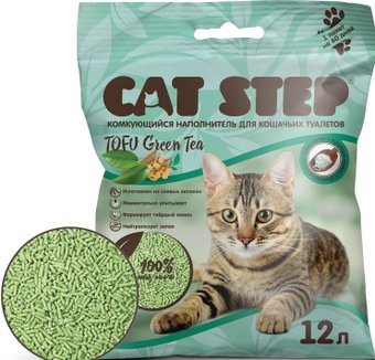 Cat Step Tofu Green Tea 12 л