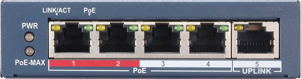 

Настраиваемый коммутатор HiWatch SWT-1105P