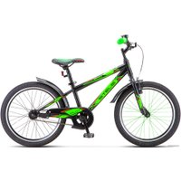 Детский велосипед Stels Pilot 200 Gent 20 Z010 2021 (черный/зеленый)