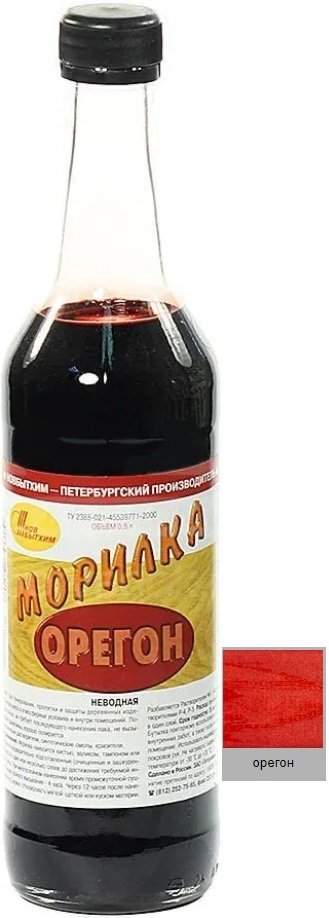

Морилка Новбытхим Неводная 0.5 л (орегон)