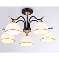 Люстра средней высоты Ambrella light Traditional TR3162/5 BK/FGD