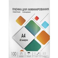 Пленка для ламинирования Гелеос A4 60 мкм LPA4-60