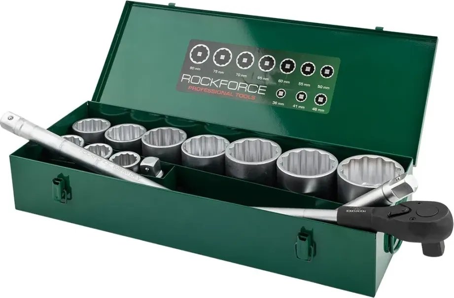 

Набор головок слесарных RockForce RF-8151-9 (63993)