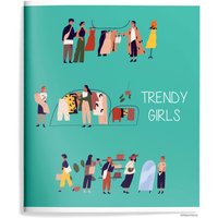 Полуобщая тетрадь Schoolformat Стильные девушки ТОК48-СД (48 л)