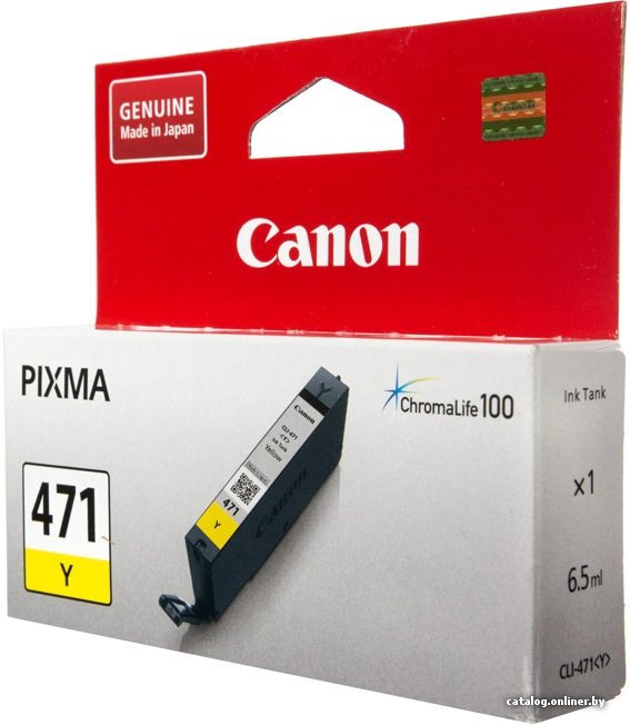 Картридж Canon CLI-471Y