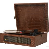 Виниловый проигрыватель Crosley Voyager Brown Croc