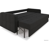 Диван Мебель-АРС Снеп (велюр черный НВ-178 17)