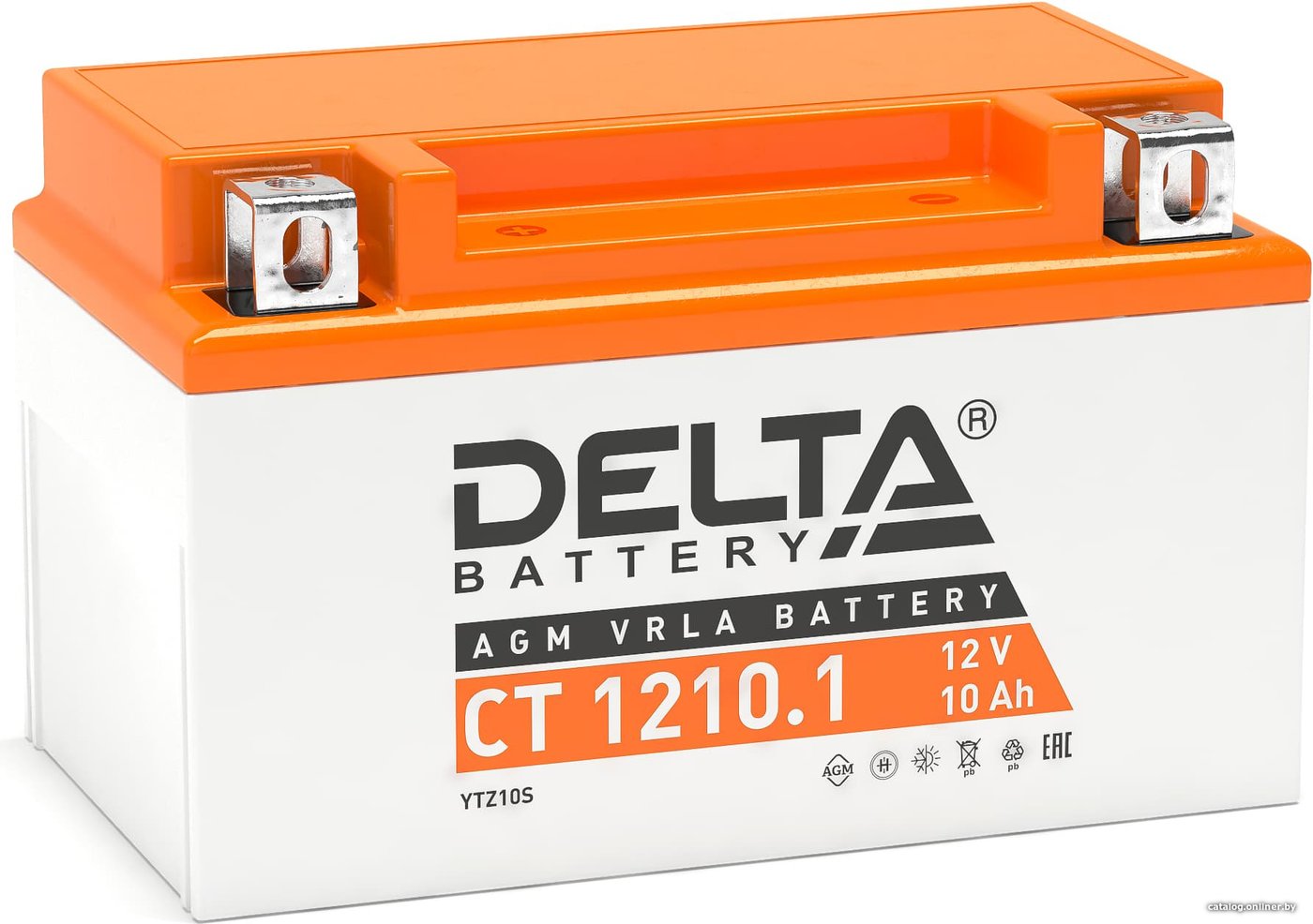 Мотоциклетный аккумулятор Delta CT 1210.1 (10 А·ч)