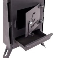 Свободностоящая печь-камин Следопыт Heavy средняя (с экранами, угловыми трубами и грибком) PF-SW-08