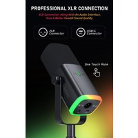 Проводной микрофон FIFINE AM8 (черный)